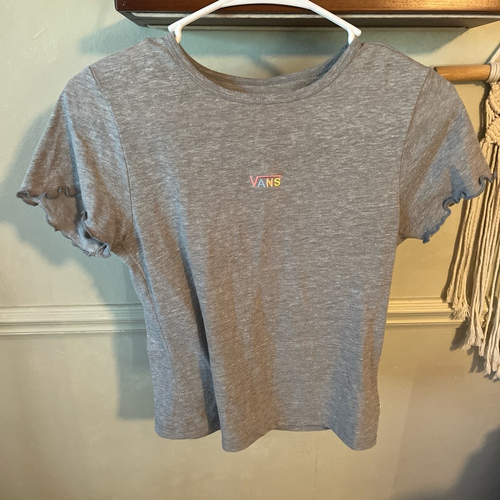 Vans Heather Gray Kids Tee